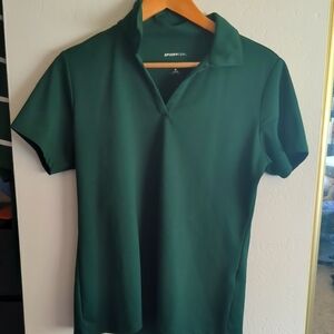 Sport-Tek Women's Green Polo Shirt